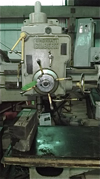 11" x 48" (4'-0") CINCINNATI GILBERT ... RADIAL DRILL